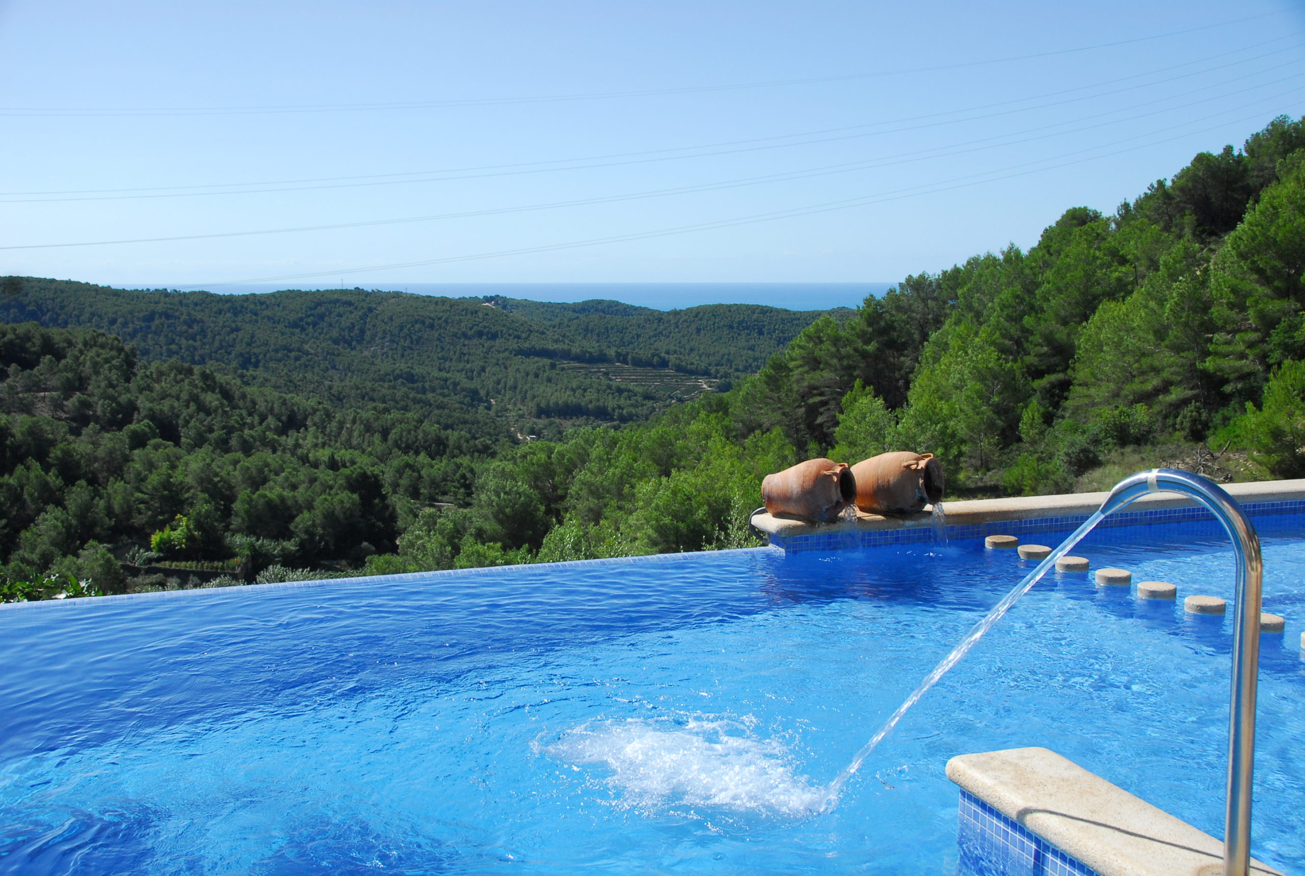 Our amazing views from our infinity pool